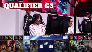 WBG vs JDG  Game 3  LPL Worlds 2024 Regional Qualifier  Weibo Gaming vs JD Gaming G3 full [upl. by Torre]