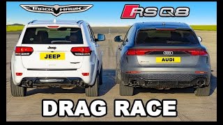 AUDI RSQ8 VS TRACKYANA WHO WINS REACTION [upl. by Nylanej]