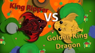 Mopeio King Ripper VS Golden King Dragon  Jackass fails  Mopeio Gameplay [upl. by Ahsietal303]