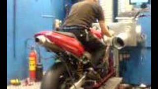 vtr1000 turbo dyno run [upl. by Duile]