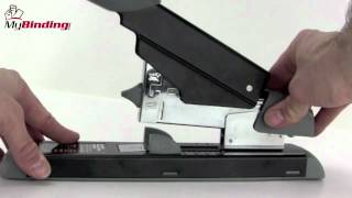 Swingline Durable Heavy Duty Stapler Demo  SWI11302 [upl. by Kimon]