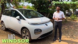 MG Windsor  Detailed Drive Review  EV for 9lakhs 😲 [upl. by Alarice561]