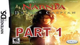 The Chronicles of Narnia Prince Caspian NDS Walkthrough Part 1 With Commentary [upl. by Drugge]