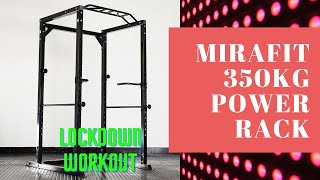 Mirafit M2 350kg Power Rack Home Gym [upl. by Abdel]