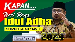 Kapan Idul Adha 2024  Hari Raya Idul Adha 2024 jatuh pada tanggal  10 Dzulhijjah  Kalender 2024 [upl. by Benito]