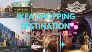 How to reach IKEA by metro Walking tour  Doha festival city in Qatar  qatar ikea travelguide [upl. by Shirl162]