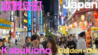 Kabukicho and GoldenGai Walking Tour Shinjuku [upl. by Shelli]