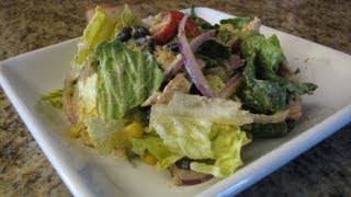 Chipotle Chicken Salad Lynns Recipes [upl. by Chaing]