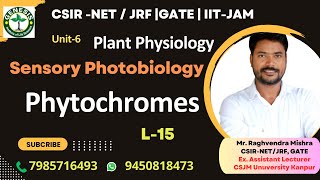 Phytochromes  Sensory Photobiology  Plant Physiology genesisinstitute [upl. by Kepner]