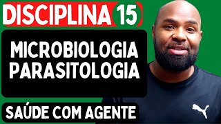 LIVE SAÚDE COM AGENTE  Disciplina 15  Microbiologia e Parasitologia [upl. by Rutra]