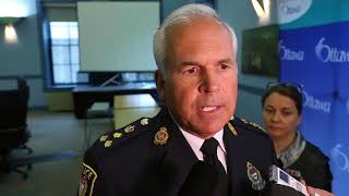 Police Chief Bordeleau speaks about July 24 double killing [upl. by Raymonds]