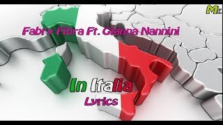 Fabri Fibra Nannini In Italia Lyrics [upl. by Dalury]