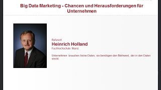 Big Data Marketing  Chancen und Herausforderungen für Unternehmen [upl. by Rothenberg]