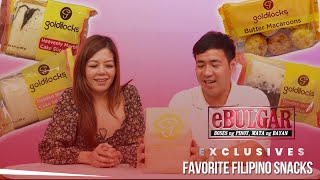 eBULGAR EXCLUSIVES │ Favorite Filipino Snacks [upl. by Ecnahs905]