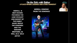 Esther in Conversation with Merrill Osmond about His December 2019 UK Tour [upl. by Adoh]