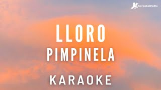 Pimpinela  Lloro Karaoke Instrumental [upl. by Bega]