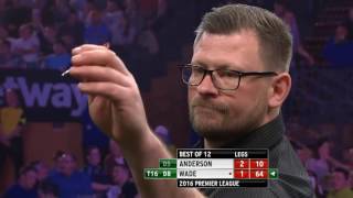 Gary Anderson vs James Wade ᴴᴰ  Week 12 Betway Premier League Darts 2016 [upl. by Onoitna414]