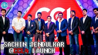 Sachin Tendulkar Launches CCL Season 4 [upl. by Bores]