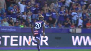 Austria Wien vs Admira 20 Goal from Edomwonyi 1882018 [upl. by Auqenet432]