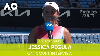 Jessica Pegula OnCourt Interview 4R  Australian Open 2022 [upl. by Iru]