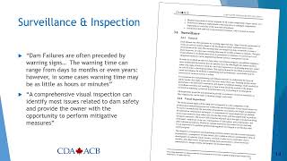 Webinar  BC Virtual Dam Inspection Background amp Example 2024 [upl. by Durgy]