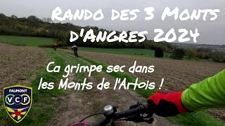 Rando des 3 Monts dAngres 2024  54 km VTT [upl. by Shelli]