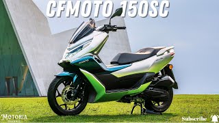 2025 CFMoto 150SC The New Big Scooter with Big Ambitions to Challenge NMax Turbo amp PCX 160 [upl. by Seravat225]