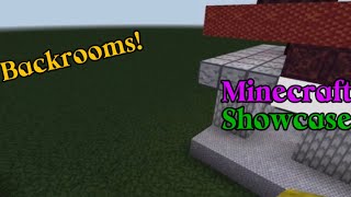 Backrooms Minecraft showcaseBuilding [upl. by Thayer]