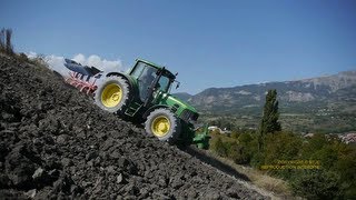 TRACTEUR JOHN DEERE 6630 Premium LABOUR DUN MUR [upl. by Roosevelt]