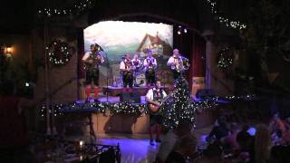 Epcots Germany Biergarten Christmas Show Highlights 121611 Walt Disney World [upl. by Sashenka]