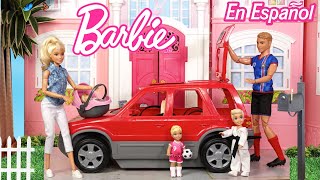 Familia Barbie Ken y sus Bebes Rutina de Fin de Semana [upl. by Carroll]