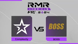 Complexity проти BOSS  PWE CS2 AMERICAS RMR 2024 [upl. by Major]