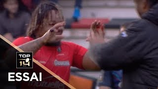 TOP 14  Essai Mathieu BASTAREAUD RCT  Toulon  Paris  J17  Saison 20172018 [upl. by Amolap]