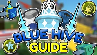 The BEST Blue Hive Guide  Bee Swarm Simulator [upl. by Carlina]