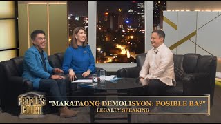 Episode 104 Makataong Demolisyon Posible Ba [upl. by Airamahs]