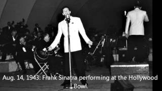 Frank Sinatra at the Hollywood Bowl 1945 amp 1948 [upl. by Ailem245]