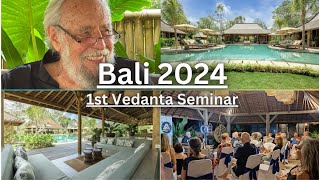 Bali Trailer 2024 1st Vedanta Seminar with Ramji and Sundari John Dave amp Lucua [upl. by Panthea]