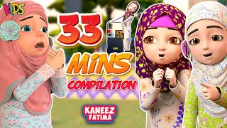 Raiqa Aur Areeba Compilation  Kaneez Fatima Cartoon  Urdu Islamic Cartoon Series  3D Animation [upl. by Adnuhsed]