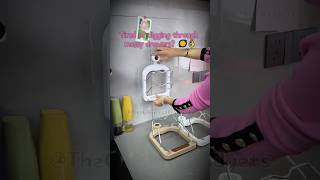 Efficient WallMounted Lid and Tray Stand gadgets kitchengadgets shorts youtubeshorts viral [upl. by Devi765]