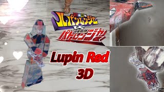 Lupinranger vs Patranger  Lupin Red 3D henshin  SS AND PR arty zone [upl. by Pahl817]