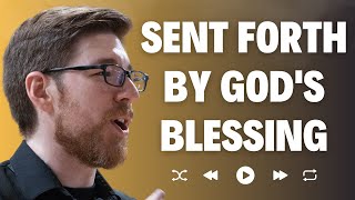 Sent Forth By Gods Blessing  LW 247  Christian Church Hymn  Lyrics [upl. by Dion285]