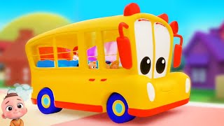 Bus Ka Chakka Ghume Gol Gol बस का चक्का घूमे गोल Hindi Kids Songs and Cartoon Rhymes [upl. by Altaf]