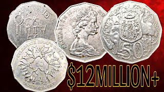 Australia’s Rare 50 Cents Coins with Huge Collector Value [upl. by Sarita433]