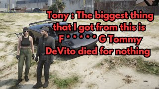 Tony Corleone is back Gigi gives a recap on what happened when Tony was gone l nopixel 40 l GTA RP [upl. by Alemap]