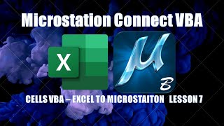 lesson 7 Creating a Microstation Cell  Using XL VBA [upl. by Tammi]