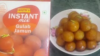 Nilons Instant Mix Gulab Jamun Recipe  Readymade Packet se Gulab Jamun Banane Ka Tarika  diwali [upl. by Helas208]