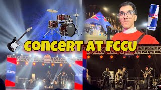 Concert At FCCU 🎸🥁  Abdul hannan Performance🎤  LifeWithTalha [upl. by Tullusus]