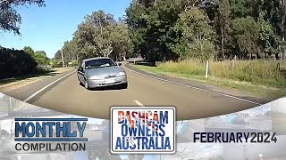 Dash Cam Owners Australia February 2024 On the Road Compilation [upl. by Welby]