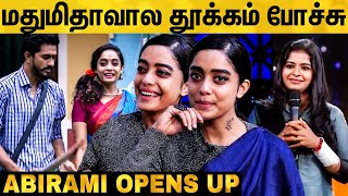 quotமுகினுக்கும் எனக்கும் நடுவுல இருக்குறது Love தான்quot Abirami Xclusive  Bigg Boss 3  Mugen  Vanitha [upl. by Akehsar]