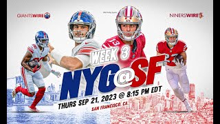 Live Giants vs 49ers Overreaction Show [upl. by Haleehs]